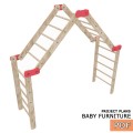 DIY plan for wooden climbing furniture, toys for toddler, indoor playground, educational toy, nature play toy - Digital Download Only