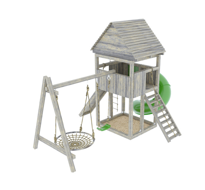 Playhouse build plan for kids, Playset DIY, Treehouse - Digital Download Only