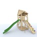 Playset build plan for kids, Playhouse - Wooden gardenhouse, Outdoor Wood Structure Climbing Wall Climber Slide - Digital Download Only