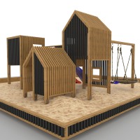 Kids Playhouse Build Plan, DIY Playset, Treehouse - Digital Download Only