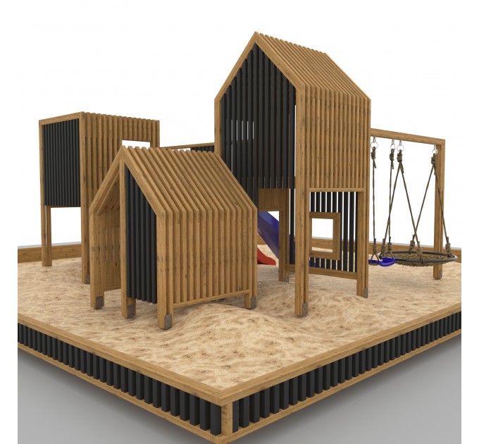 Kids Playhouse Build Plan - DIY Playset and Treehouse