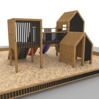 Kids Playhouse Build Plan, DIY Playset, Treehouse - Digital Download Only