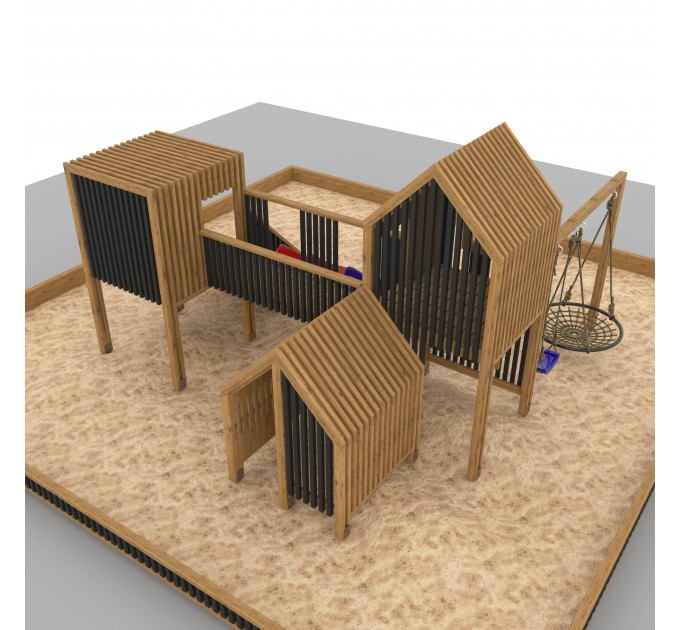 Kids Playhouse Build Plan - DIY Playset and Treehouse