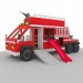 DIY Kids Fire Truck Playset Plans - Digital PDF Guide for Building a Custom Playset