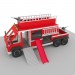 DIY Kids Fire Truck Playset Plans - Digital PDF Guide for Building a Custom Playset