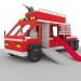 DIY Kids Fire Truck Playset Plans - Digital PDF Guide for Building a Custom Playset