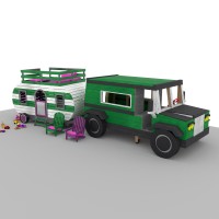 Kids Auto + Camper Playset DIY Plans - Digital Download PDF