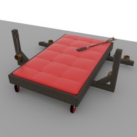 BDSM bench, hiden furniture, adult furniture, adult project - Digital Download Only