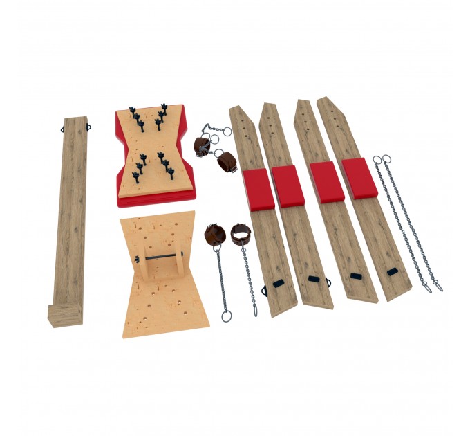 Portable BDSM Wooden Padded St Andrews Cross Plans