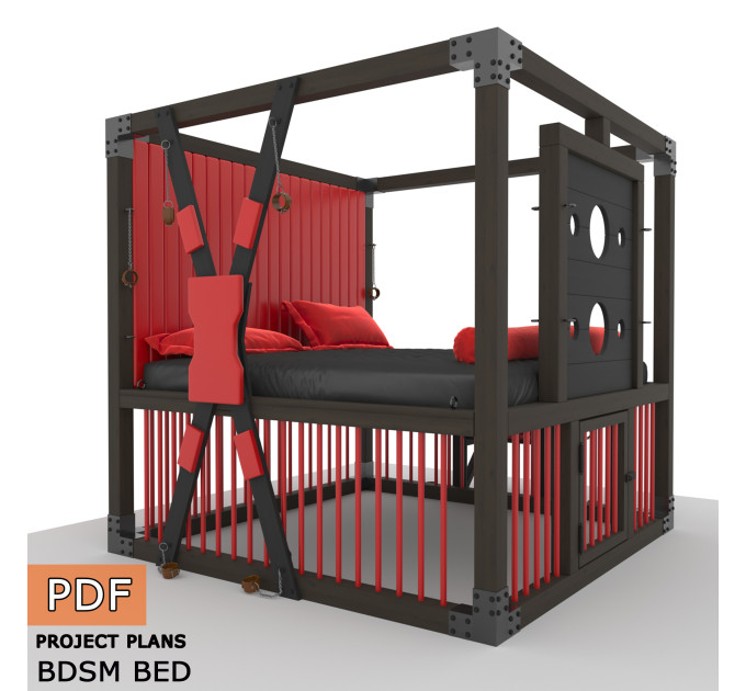 Explore Our BDSM Bed Collection - Digital Download Only