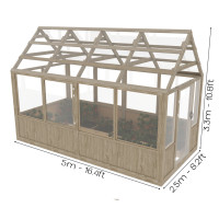 8’ x 16’ Greenhouse Plans, greenhouse build, Framed greenhouse plans, Garden house, Greenhouse diy plan - Digital Download Only