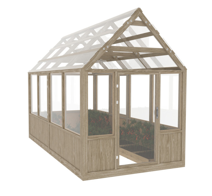 8’ x 16’ Greenhouse Plans, greenhouse build, Framed greenhouse plans, Garden house, Greenhouse diy plan - Digital Download Only