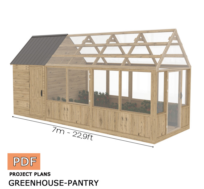 Outdoor pantry, Shed greenhouse plans, Greenhouse build, Garden house, Solar garden shed, Greenhouse diy plan - Digital Download Only