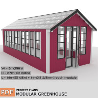 Modular greenhouse plans, Outdoor pantry, Greenhouse build, Framed greenhouse plans, Garden house, Garden shed, - Digital Download Only