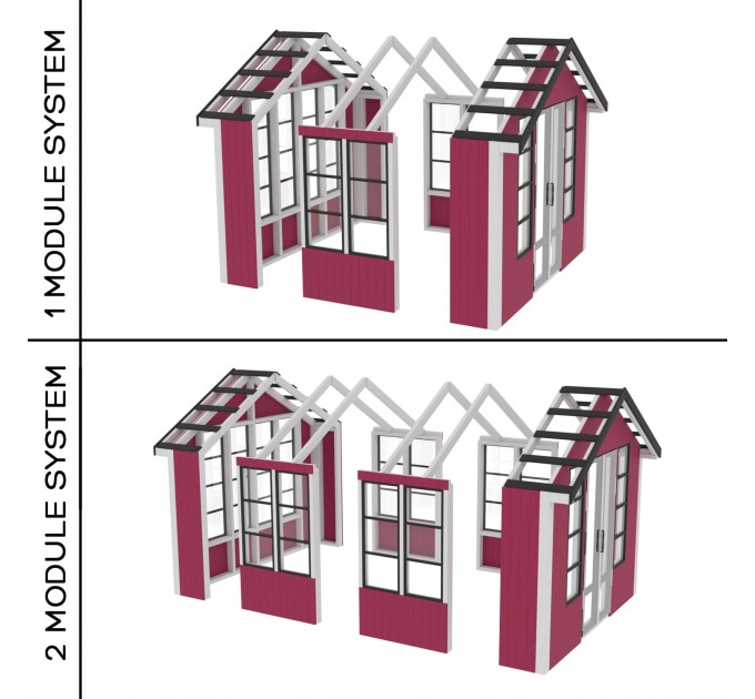 Modular greenhouse plans, Outdoor pantry, Greenhouse build, Framed greenhouse plans, Garden house, Garden shed, - Digital Download Only