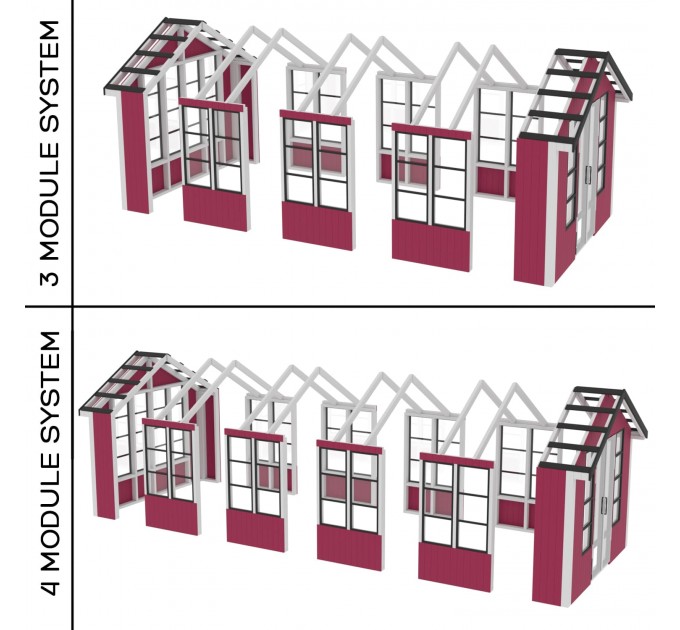 Modular greenhouse plans, Outdoor pantry, Greenhouse build, Framed greenhouse plans, Garden house, Garden shed, - Digital Download Only