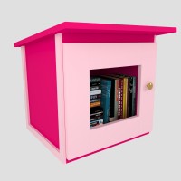 DIY project. Community Library Outdoor Lending Neighborhood Shared Sidewalk Blessing Box Little Free Pantry Street - Digital Download Only