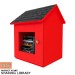 DIY project. Outdoor Lending Library Community Neighborhood Shared Sidewalk Blessing Box Little Free Pantry - Digital Download Only