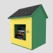 DIY project. Outdoor Lending Library Community Neighborhood Shared Sidewalk Blessing Box Little Free Pantry - Digital Download Only