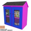 DIY project. Outdoor Library Neighborhood Community Shared Loan  Blessing Box Little Free Pantry Street Sidewalk - Digital Download Only