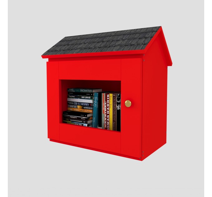 DIY project. Outdoor Shared Library Community Neighborhood Sidewalk Loan Tiny Blessing Box Little Free Pantry Street - Digital Download Only