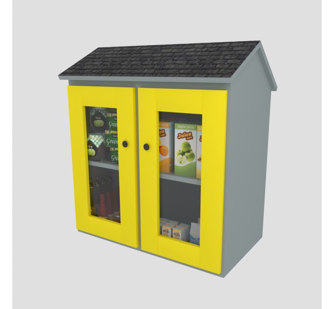 DIY project. Outdoor Shared Library Lending Neighborhood Sidewalk Loan Street Blessing Box Little Free Pantry - Digital Download Only