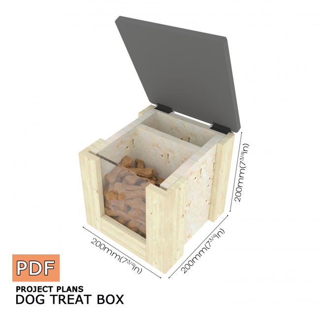 Dog Treat Box - Digital Download Only 