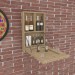 DIY wall bar plan, "drinky shelf", liquor bar, portable bar PDF - - Digital Download Only