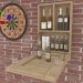 DIY wall bar plan, "drinky shelf", liquor bar, portable bar PDF - - Digital Download Only