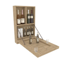 DIY wall bar plan, "drinky shelf", liquor bar, portable bar PDF - - Digital Download Only