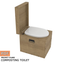 Compost toilet diy plan - Digital Download Only