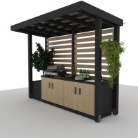 DIY Wooden Outdoor Kitchen Plans - Digital Download Only