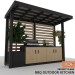 DIY Wooden Outdoor Kitchen Plans - Digital Download