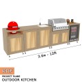 Build Your Own Outdoor Grill Kitchen - Digital Download Only