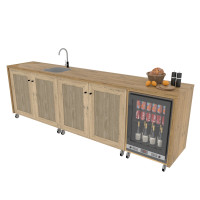 DIY  Grill master center, Outdoor grill kitchen - 10ft, Grill cabinet, Grill table, Outdoor kitchen - Digital Download Only