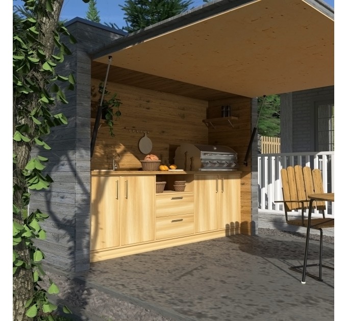 Build Your Own BBQ Haven: DIY Grill Shed Station - Instant Digital Download