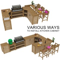 Module outdoor kitchen, bbq table - Digital Download Only