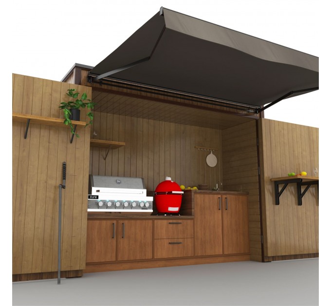 Build Your Own Grill Shed Station - Complete DIY Plans for an Enclosed BBQ Space