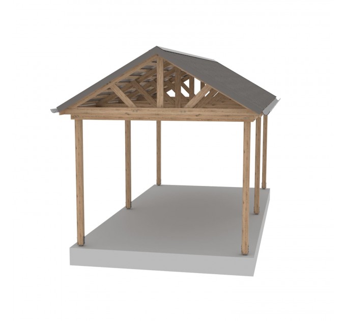 Gabled pergola, Pavilion blueprints, Family project, Gazebo drawings, Grill veranda, Gazebo plans - Digital Download Only