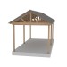 Gabled pergola, Pavilion blueprints, Family project, Gazebo drawings, Grill veranda, Gazebo plans - Digital Download Only