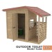 Outhouse, Composting toilet, Off grid living, Outdoor plans, Diy restroom - Digital Download Only