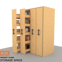 Garage shelving, racking solutions, garage shelving units, storage shelving, wall shelving units - Digital Download Only