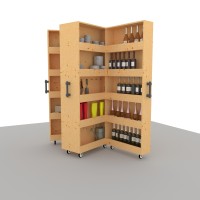 Garage cabinet storage, racking storage, diy garage shelf, wall shelving units - Digital Download Only