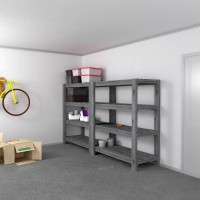 Racking storage, diy garage shelf, storage system, garage cabinet systems, storage shelving, wall shelving units - Digital Download Only