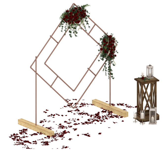 Building plans wedding arch, DIY A-frame wedding arbor, backdrop stand, wedding backdrop - Digital Download Only