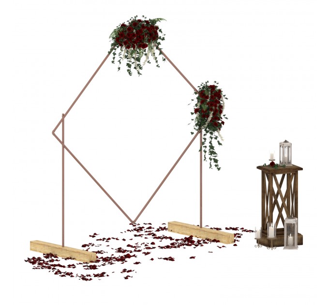 Building plans wedding arch, DIY A-frame wedding arbor, backdrop stand, wedding backdrop - Digital Download Only