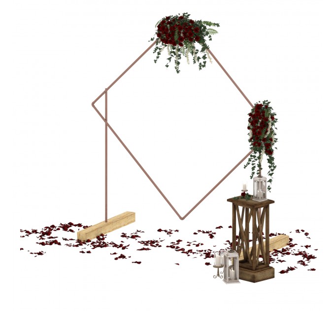 Building plans wedding arch, DIY A-frame wedding arbor, backdrop stand, wedding backdrop - Digital Download Only