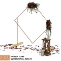 Building plans wedding arch, DIY A-frame wedding arbor, backdrop stand, wedding backdrop - Digital Download Only